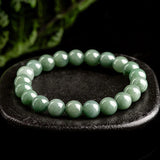 Genuine jade Natural Burmese Emerald Bracelet Men Women Couple