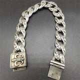 Tibetan Silver Inlaid Bracelet Bangles Charm Jewelry