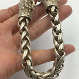 Tibetan Silver Inlaid Faucet Bracelet Bangles Personality Jewelry