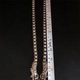 Tibetan Silver Inlaid Faucet Bracelet Bangles Personality Jewelry
