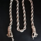 Tibetan Silver Inlaid Faucet Bracelet Bangles Personality Jewelry