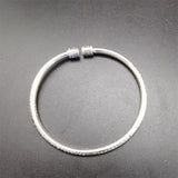 Tibetan Silver Heart Sutra Bracelet Bangles