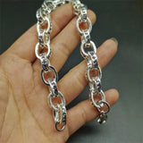 Tibetan Silver Inlaid Punk Bracelet Bangles Personality Jewelry