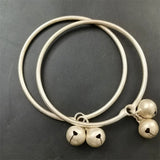 Tibetan Silver Inlaid Bracelet Bangles Men Women Gift