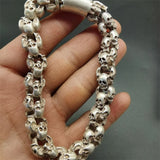 Tibetan Silver Ward Off Evil Bracelet Bangles Charm Jewelry Couple Gift