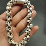 Tibetan Silver Ward Off Evil Bracelet Bangles Charm Jewelry Couple Gift
