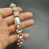 Tibetan Silver Ward Off Evil Bracelet Bangles Charm Jewelry Couple Gift