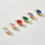 Crystal Zircon Ellipse Double Hanging Earrings Bracelets Necklace