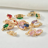 Crystal Zircon Ellipse Double Hanging Earrings Bracelets Necklace