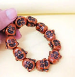 Bone Gothic Buddha Head Mini Bracelets