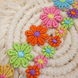 Embroidery Flower Daisy Collar Necklace for National Wind Style