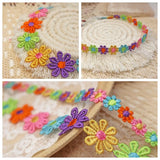 Embroidery Flower Daisy Collar Necklace for National Wind Style