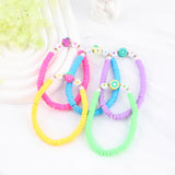 5Pcs Fruit Beads Bracelet Set for Women Girls Grapes Strawberry Charming Gift