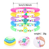 5Pcs Fruit Beads Bracelet Set for Women Girls Grapes Strawberry Charming Gift