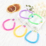 5Pcs Fruit Beads Bracelet Set for Women Girls Grapes Strawberry Charming Gift