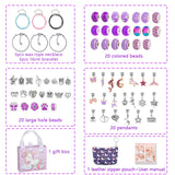 Crystal DIY Children's Bracelet Making Set - Christmas Charm Gift