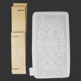 Resin Makeup Brush Holder Mold - Pen Brush Box Case Organizer