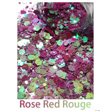 Makeup Coarse Glitter Sequins Nail Sequins Rainbow Pieces Makeup Bucket
