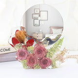 Irregular Geometry Makeup Mirror Epoxy Silicone Mold with Shatterproof Lens