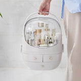 Large Capacity Makeup Organizer Desktop Jewelry Storage Box