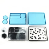 Epoxy Resin Mold for Makeup Storage Tray Serving Board Coaster DIY Crafts