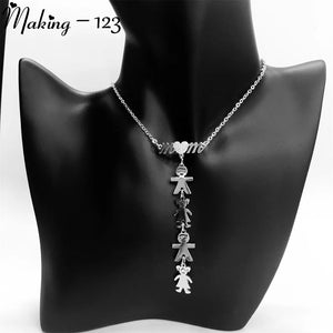 Personalized Heart Necklace Pendant Birthdate Good Friend's Necklace