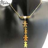 Personalized Heart Necklace Pendant Birthdate Good Friend's Necklace