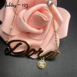 Personalized Heart Name Necklace Custom Wedding Gift Jewelry