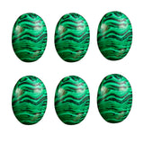 Malachite 18*25mm Oval Minerale Gemstone Reiki Home Decoration Natural Stone