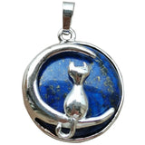 Malachite Tiger Eye Lapis Howlite Crystal Pendant Bead