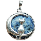 Malachite Tiger Eye Lapis Howlite Crystal Pendant Bead