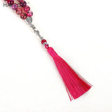 Malachite Bracelet Muslim Tassel Tasbih Worship Jewelry Ramadan