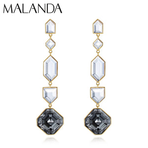 Malanda Crystal Drop Earrings for Women Dangle Earrings Mom Gift