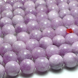 Malaysia Jade Lilac Purple Round Beads Gemstone DIY Jewelry Making
