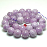 Malaysia Jade Lilac Purple Round Beads Gemstone DIY Jewelry Making
