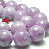 Malaysia Jade Lilac Purple Round Beads Gemstone DIY Jewelry Making