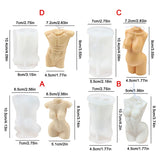 Male Female Body Candle UV Crystal Epoxy Mold