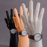 Male Hand Model Props Vinyl Hollow Matte Hard Men's Watch Ring