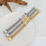 Men Stainless Steel Bracelet Bangle 10mm Silver Jewelry Boyfriend Gift