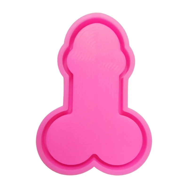 Penile Tray Epoxy Resin Mold DIY Craft Cup Mat Tool