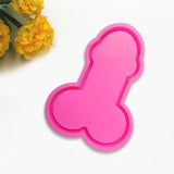 Penile Tray Epoxy Resin Mold DIY Craft Cup Mat Tool