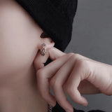 Men's Retro National Hoop Earrings
