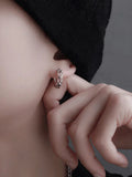Men's Retro National Hoop Earrings
