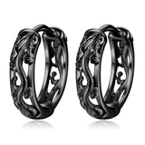 Men's Retro National Hoop Earrings