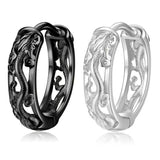 Men's Retro National Hoop Earrings