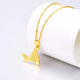 Mali Map Necklace Mali Jewelry For Men/Women P3425