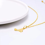 Mali Map Necklace Mali Jewelry For Men/Women P3425