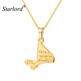 Mali Map Necklace Mali Jewelry For Men/Women P3425