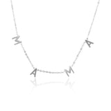 Mama Letter Necklace Stainless Steel Mother's Gift