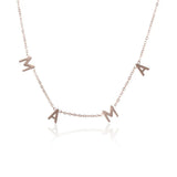 Mama Letter Necklace Stainless Steel Mother's Gift